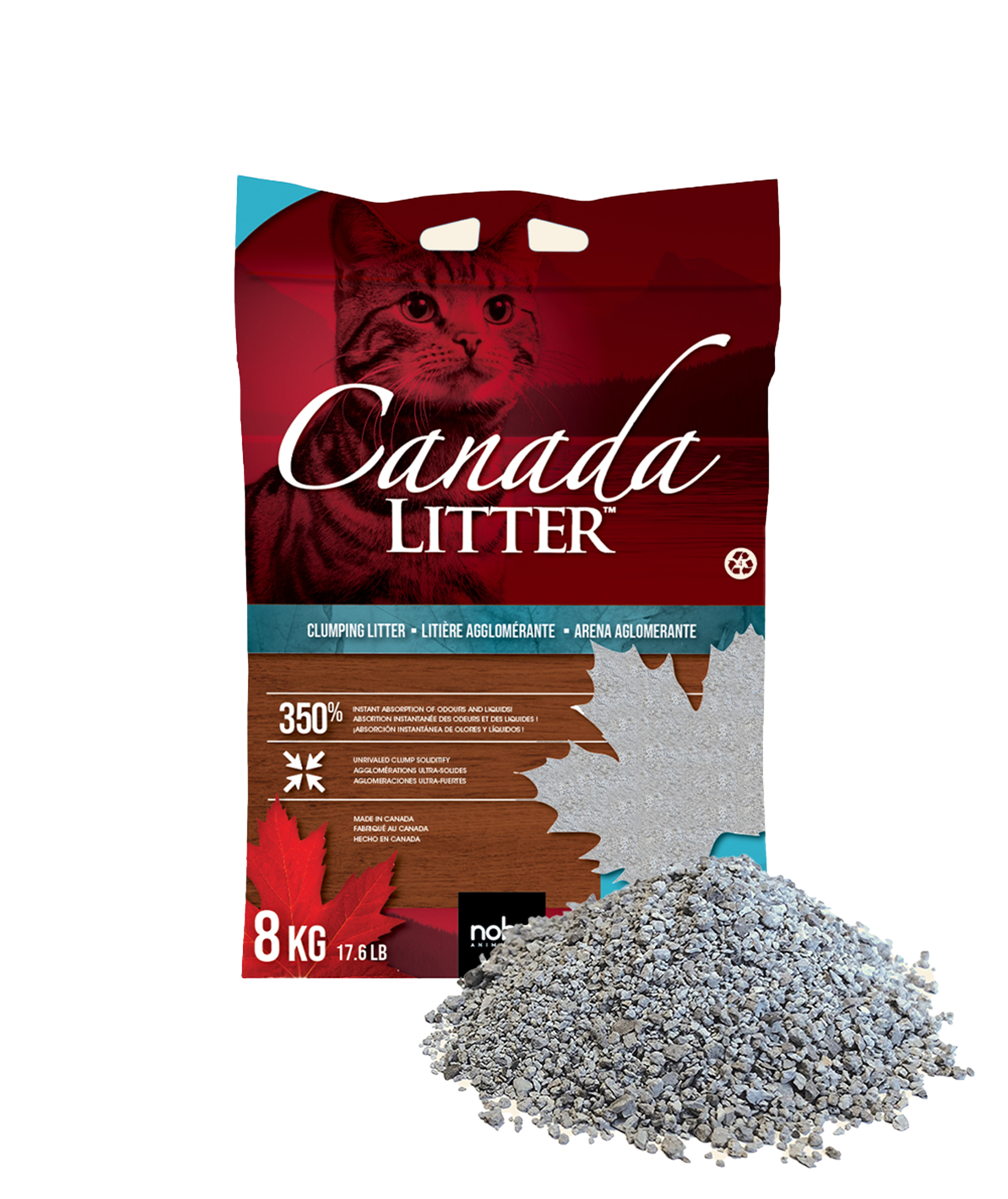 CANADA LITTER CLUMPING Baby, 8 / 12KG