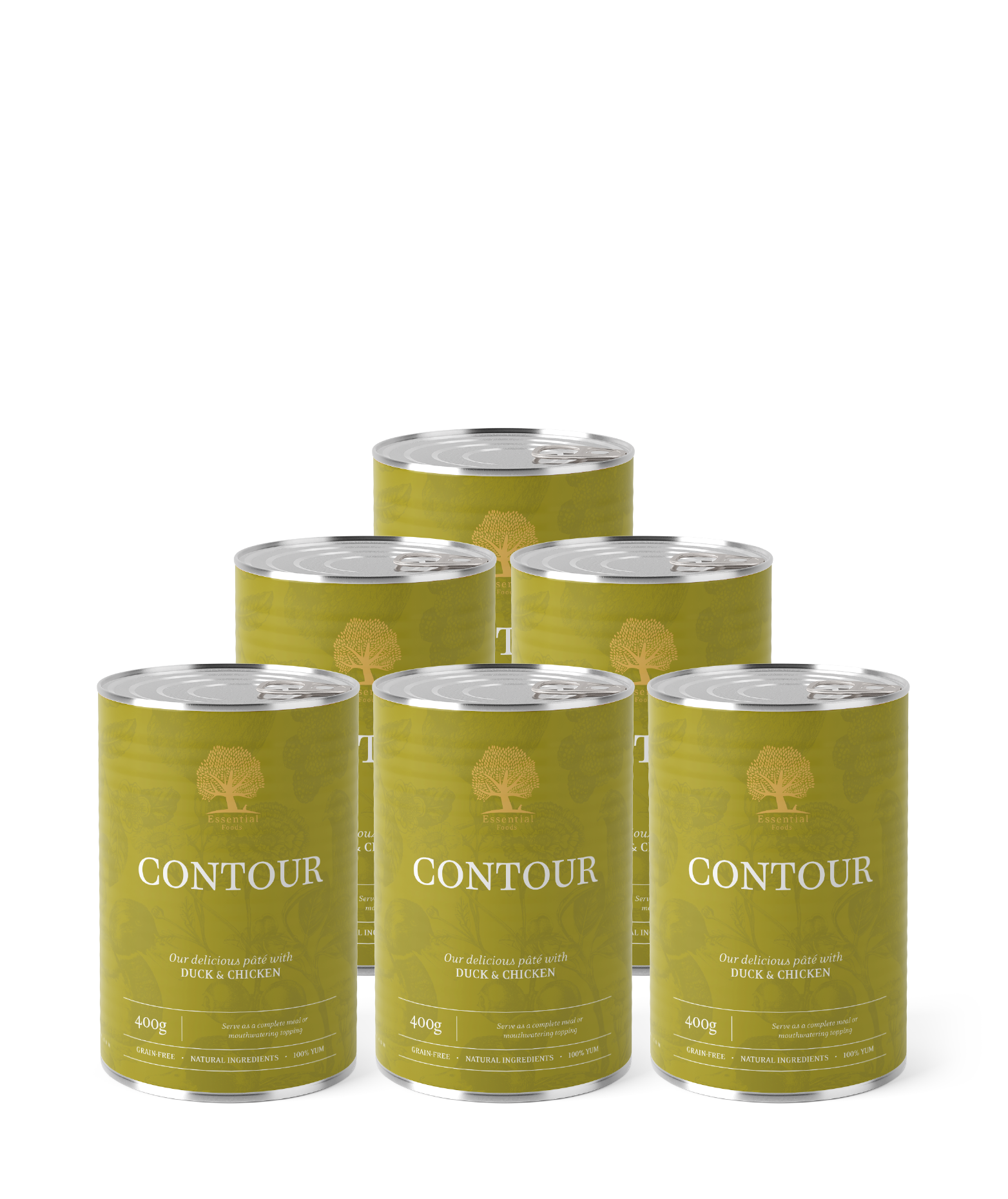 CONTOUR PÂTÉ, 400G x 6